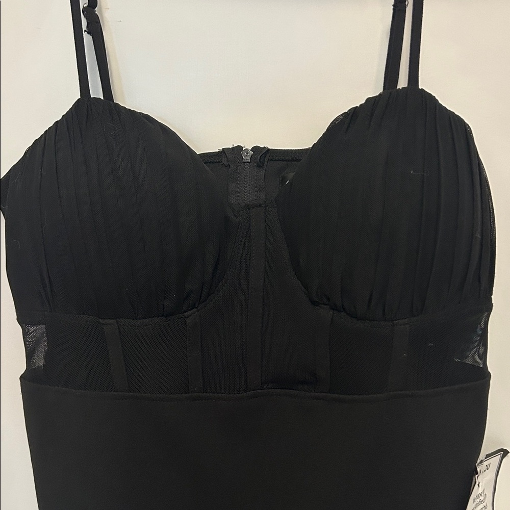 Elegant Black Women's Black dress